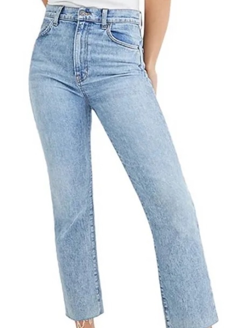 Veronica Beard Joey High Rise Straight Leg